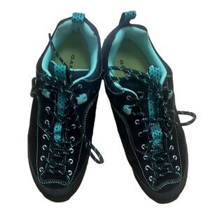 GARMONT DRAGONTAIL LT AQUA BLACK/LIGHT GREEN‎ HIKING TRAIL SHOES SIZE 8